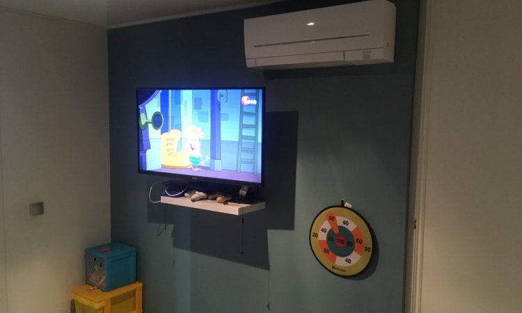 Pose et installation de climatisation réversible air/air Mitsubishi vers Dijon 